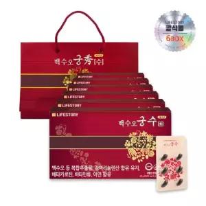 좋은버릇 백수오궁수 여성 갱년기 건강 6박스 (6개월분)+쇼핑백