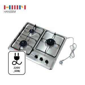 [인채널]한샘 스마트 빌트인 가스레인지 3구 CTB-B363HS 가스쿡탑 화재예방