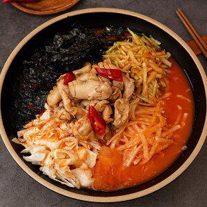 [자연맛남][지정일배송] 쫄깃꼬들 시원한 골뱅이 물회세트 (손질골뱅이/야채/육수/양념)