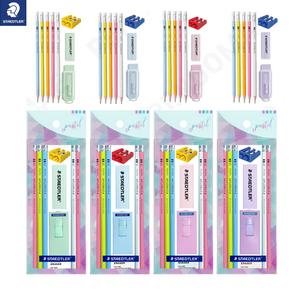 스테들러 파스텔 연필 문구세트 / 슬라이딩지우개 파스텔연필5p 연필깎이