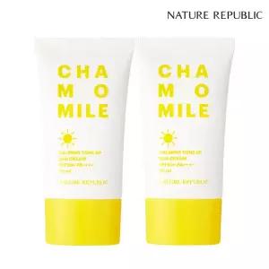 [네이처리퍼블릭] 2SET 캐모마일 카밍 톤업 선크림 SPF 50+ PA++++