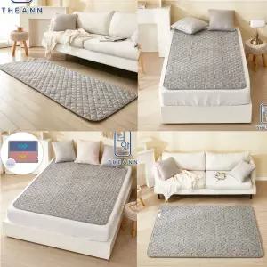 더안 EMF 탄소매트 라인(미니,싱글,더블,퀸) 캠핑 전기요 전기매트 물세탁 생활방수