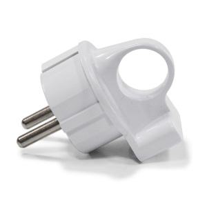 ㄱ자플러그(픽스산업) / AC 220V ㄱ억자 접지 접지형 꽂음 프러그 전기 전선 전원 코드 둥근형 플러그 기억자형