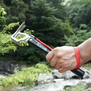 카르닉 경량 캠핑 망치 백패킹 파운딩 알루미늄 팩 다운 해머