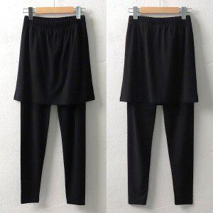 [아이우먼]빅사이즈 여성 쿨링무지치마레깅스 5260H209 오버핏