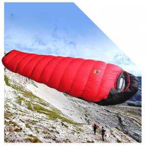 구스다운 차박 1000g 상품 백패킹동계침낭 겨울 군용 캠핑