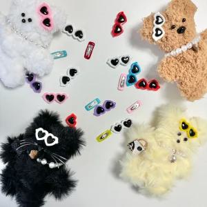 모루 인형 눈 코 눈알 목걸이 꾸미기 재료 부자재 [나사눈 머리핀 삔 선글라스 파츠 만들기]