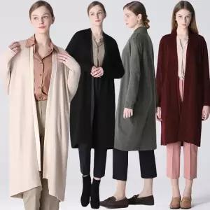 [홈쇼핑방송/르오트(LeOT)] 스르르 흐르는핏 울 블렌디드 니트 코트