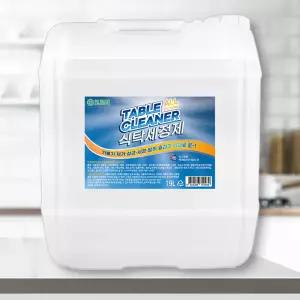 크로바 식탁세정제 살균 세정 탈취 테이블 클리너 주방청소 19L