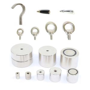 네오디움 자석홀더 원형 타공 _ 10mmx6mm (M3)