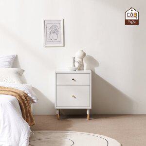 [다하미가구]프레즈 2단 서랍장 비밀 수납장 400 협탁 (2type)