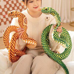 코브라인형 대형 봉제 2m 뱀인형 아나콘다 구렁이 긴 뱀 인형 초대형 스네이크 파이썬