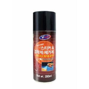 브이텍 스티커 점착 제거제 클리너 VT-021 200ml