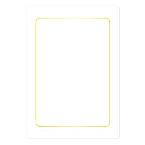 펜피아 상장용지 180g 금박 테두리 100매 A4 졸업장 수료증 협약서 임명장 인쇄 종이 출력 내지 100장