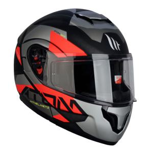 [MT헬멧] ATOM SV W17 MATT FLUOR RED