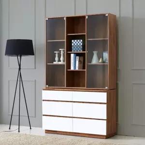 히메나 3단 서랍 장식 책장 1200  착불