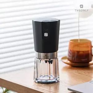 [THEONLY]디온리 커피 자동 전동 그라인더 원두분쇄기 무선 캠핑 핸드드립 NKW322BK