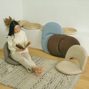 이코노미쿠스 접이식 등받이 좌식의자 앉는 허리 바닥 의자