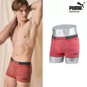 (이월한정)[제로퓨즈] 푸마 스트레치 심리스 드로즈 1종 멜란지레드 남성