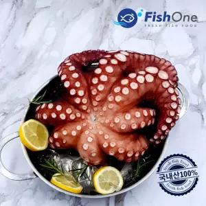 국내산 자숙 통문어 한마리 400g