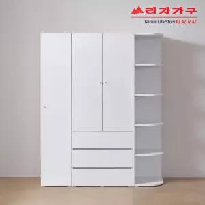 비바 모네 1600 옷장세트 코너선반형 LJY332