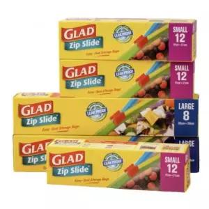 [BEST] 글래드 이정현 매직백 슬라이드 지퍼백 혼합 5개 세트 (52매)