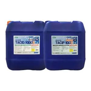 배수구 세정제 TACID-100 TACIL-1000 A 20kg 기름때 오염 하수구 배관 막힘 악취 제거
