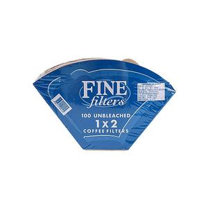 파인 커피 필터 황색 1x2 100매