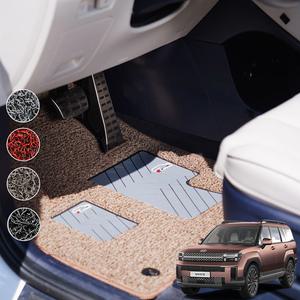 카루젠 현대자동차 일반형 프리미엄엣지형 코일매트 운전석 발받침 특허 전좌석 자동차바닥매트