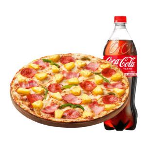 [피자헛] 씬 알로하 하와이 L+콜라 1.25L