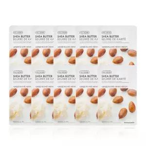 [10매] 더페이스샵 갈아만든 쉐어버터 마스크시트 20g