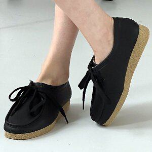 [더힐][더힐슈즈] 소가죽 고무창 웨지굽 여성여자 로퍼 플랫슈즈 단화 3cm luc5183