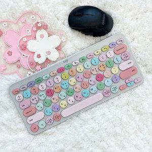 로지텍 K380 K380S 키스킨 투명 한영 컬러 실리콘 키보드덮개 커버