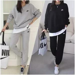 남녀공용 리모 라운드넥 긴팔 맨투맨+조거팬츠 트레이닝복 상하의세트