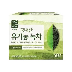 [녹차원] 유기농순수녹차 50티백