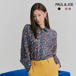 (런칭가 79,000원) 23FW 시그니처 자가드 실크 블렌디드 블라우스 1종