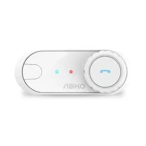 앱코 Tcom 오토바이 스포츠 헬멧 블루투스 화이트