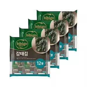 [CJ제일제당]비비고 감태김 4g 12개입 x4개(총 48개)