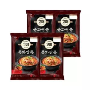 고메 중화 짬뽕 652g x4개