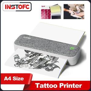 열전사 미니 휴대용 프린터 Peripage A4 열 문신 전사 다기능 메이커 종이 PDF 문서 사진 인쇄 모바일 오피