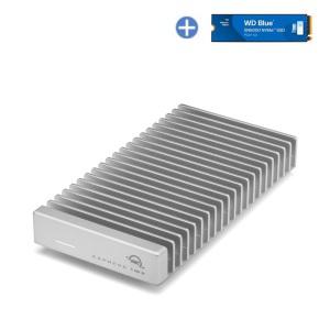 OWC Express 1M2 썬더볼트4 USB4 NVMe M.2 외장SSD 외장하드 USB-C 알루미늄 히트씽크 4TB