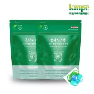은나노스텝 3in1 캡슐 세탁조 클리너 12개입X2팩