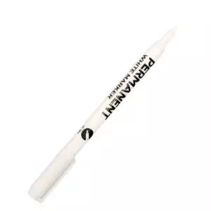 유성 페인트펜 화이트마커펜 1mm 둥근촉 얇은 하얀색 패브릭 유리 플라스틱
