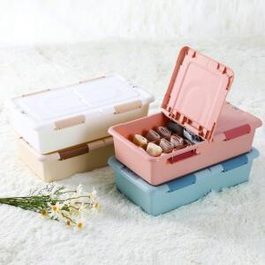 [제이큐]현진 플라스틱 칸막이 속옷정리함 수납 수납함 양말정리 속옷정리