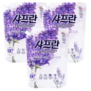 샤프란 시어버터 릴렉싱 아로마 리필 2.1L 3개