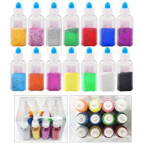 반짝이가루 스팽글가루 12색 1세트 펄파우더 색가루 반짝이파우더 펄가루 글리터 꾸미기재료