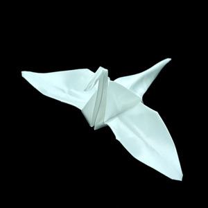 마술도구 초보자 학예회 장기자랑 저절로 접히는 스카프 뉴 오리가미매직-화이트