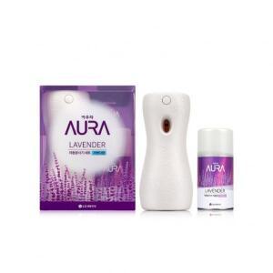 엘지생활건강 AURA 자동분사기기 + 라벤더 280ml 1개
