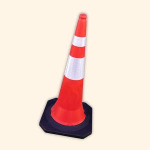 안쓰러지는 주차금지고깔 꼬깔 무거운라바콘5kg 485mm 1M
