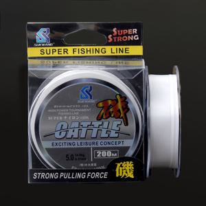 999피싱 캐틀 세미플로팅 원줄 멀티코팅 200m 화이트 바다 세미줄